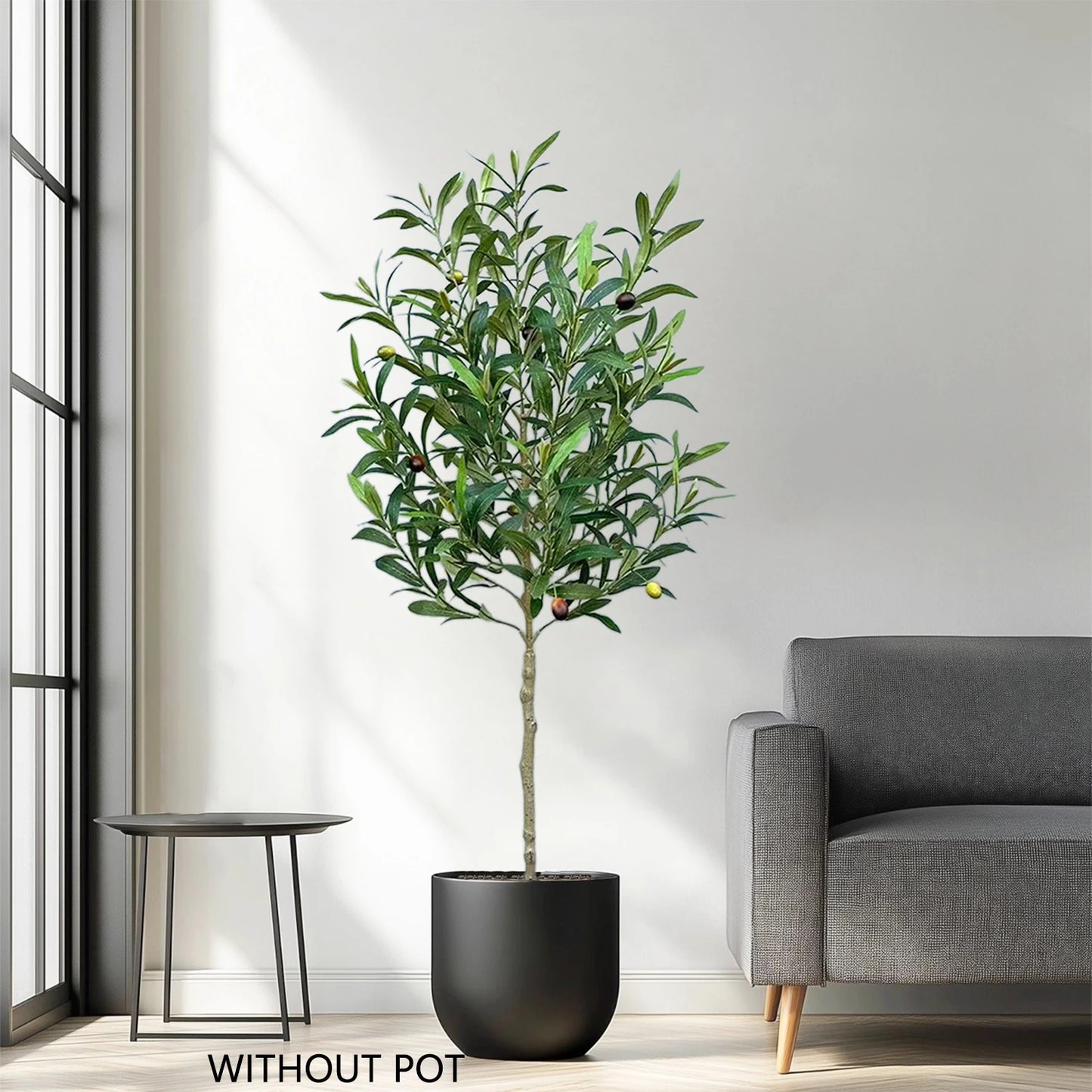 Artificial Olive Tree - Realistic Indoor Faux Plant